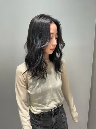 セミロング 🌴エクステ/メンズ パーマ/🌴のヘアスタイル
