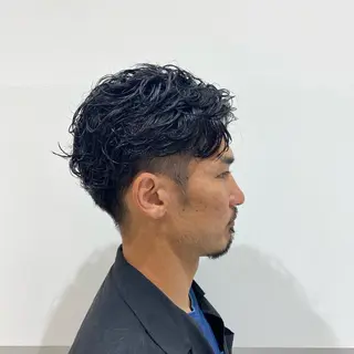 パーマ メンズ 🌱メンズパーマ🌱 篠崎 はやとのヘアスタイル