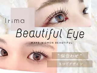 マツエク・マツパ Irima 岡山店 研修生のマツエク・マツパデザイン