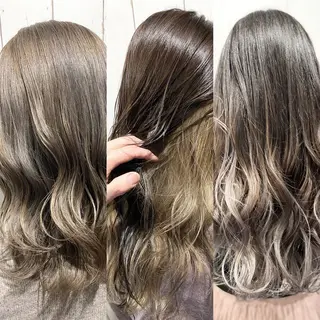 ミディアム カラー パーマ ヘアアレンジ RecheRche【池袋】所属・👑指名率No.1 👑坂口飛翔のヘアスタイル