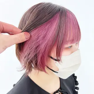 ショート カラー ヘアアレンジ 大橋 拓巳のヘアスタイル