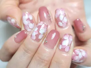 ネイル Nailsalon Blanchat.所属・プライベートサロン ブランシャのネイルデザイン