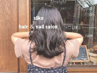 セミロング カラー ヘアアレンジ sōko   Hair&Nail Salon所属・🫧一気にあか抜け 🫧mayuのヘアスタイル