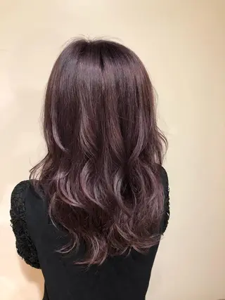 ロング カラー 💓シールエクステ ルミエールのヘアスタイル
