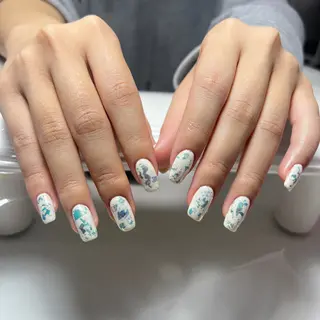 ショート 28ネイル フェンのネイルデザイン