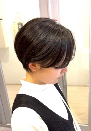 ショート HARUKI  MINATO Japan広島紙屋町店所属・hmj紙屋町店 脊戸智志のヘアスタイル