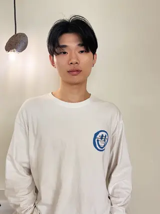 ショート メンズ メンズハイトーン/栄 /イトウタケルのヘアスタイル