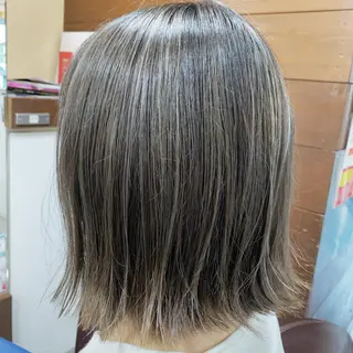 ミディアム カラー 【brace小阪店】 店長   村上直也のヘアスタイル