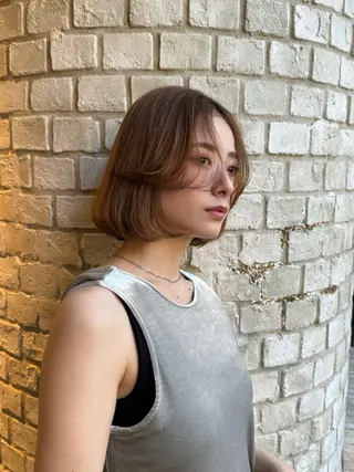 ショート 韓国ボブ🇰🇷/ Nodoka🧸🩵のヘアスタイル