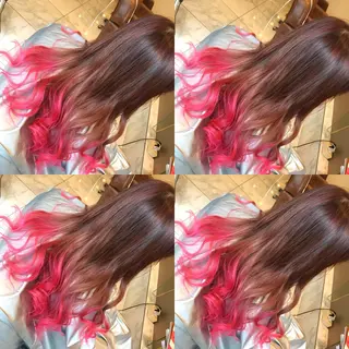 ロング カラー パーマ 🫧代表/新宿駅近/ 限定価格🫧田辺貴裕のヘアスタイル