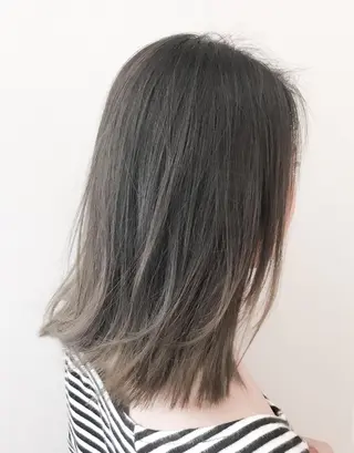ミディアム 常山 篤志のヘアスタイル