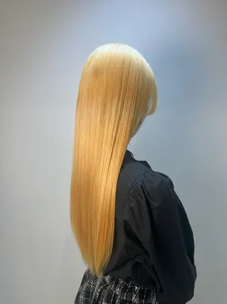 ロング ブリーチカラー特化 美容師/𝕐𝕌𝕀のヘアスタイル