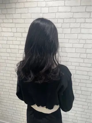 ロング カラー ボブ/レイヤー/ ダブルカラー/みのりのヘアスタイル