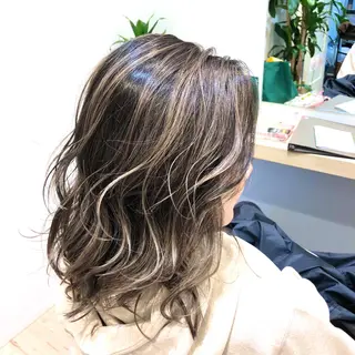 ミディアム 【店長】大根 亮太のヘアスタイル