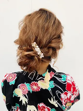 ミディアム Mululu所属・京都最安価エクステ muuka🦋のヘアスタイル