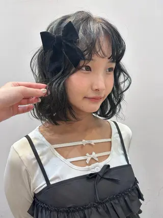 カラー 高島 未旺のヘアスタイル