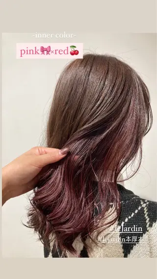 カラー le  jardin本厚木店所属・レイヤーカット✨️ Meiモデル募集中のヘアスタイル