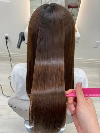 ロング 透明感カラー りゅうせいのヘアスタイル