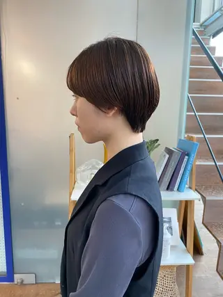 ショート 🌻名古屋🌻 🫧ハイトーン🫧のヘアスタイル