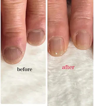 メンズ ネイル Chérinail 爪のお手入れのネイルデザイン