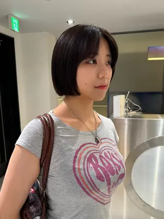 ショート Qin shaire salon 原宿所属・🌿パーマ/ボブ/ レイヤー/Mikiのヘアスタイル