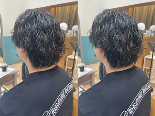 パーマ メンズ 🫧学生人気NO1. としき/立川のヘアスタイル