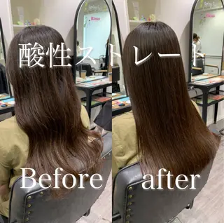 セミロング 【酸性ストレート】 宮下和明のヘアスタイル