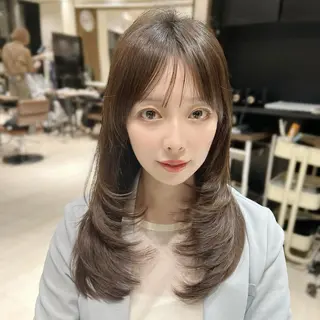🎀大竹美侑/顔まわ りカット/レイヤーのヘアスタイル