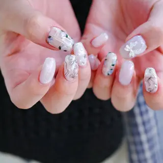 ネイル pointillé .ayaのネイルデザイン