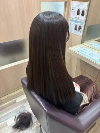 ロング 下澤 天音のヘアスタイル