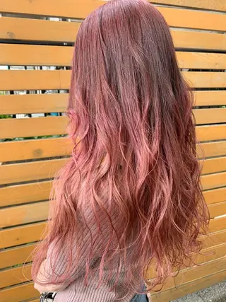 ロング カラー プルエクステ/透明感 カラー✨KAZUKIのヘアスタイル