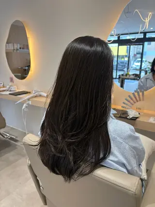 ロング カラー レイヤー/透明感/髪 質改善/メンズ/佐藤のヘアスタイル