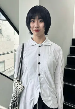 ショート カラー ファッションに 溶け込むstyleのヘアスタイル