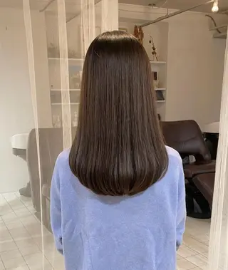 ロング パーマ 磯　亜由香 🌷ブリーチのヘアスタイル