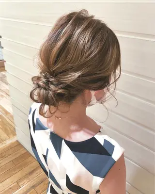 ヘアアレンジ ヘアセット ✴︎Mai✴︎銀座のヘアスタイル