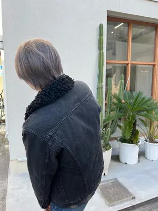 ショート ショートボブ／川崎 子安健太のヘアスタイル