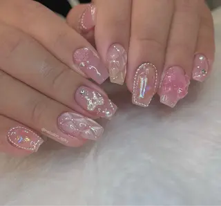 ネイル Spiky とうげ ふうかのネイルデザイン