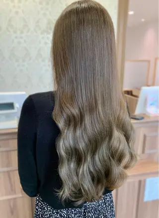 ロング 日野・八王子縮毛矯正 ワタナベリョウマのヘアスタイル