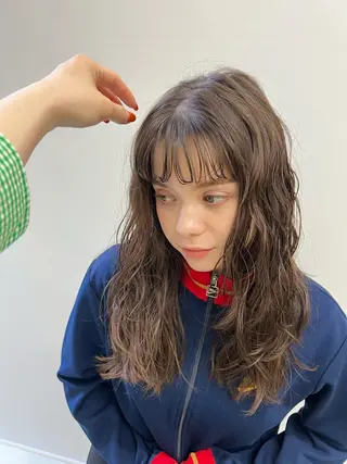 ロング mee.所属・カットモデル募集中 / ベージュ/あづきのヘアスタイル