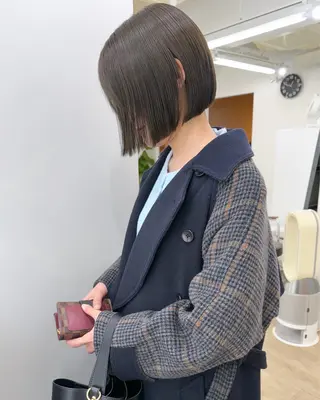 ショート カラー あおやぎ ななのヘアスタイル