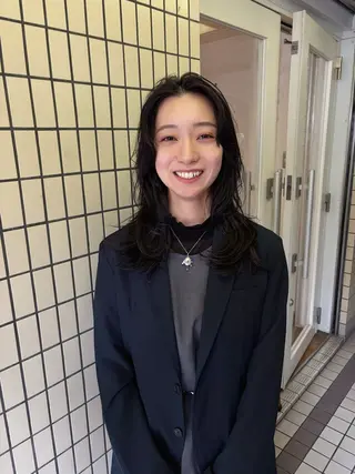 セミロング パーマ kaito パーマ募集！🔵のヘアスタイル