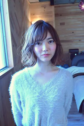 ショート カラー パーマ ヘアアレンジ belle chambreイブカのその他イメージ