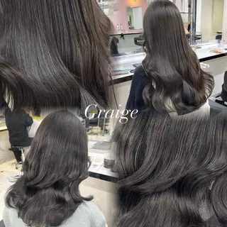 ミディアム 大人っぽ中韓レディ ヘア🤍MAOのヘアスタイル