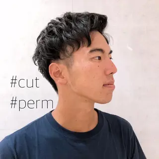ショート パーマ メンズ 🩵ANELA東口 齋藤琴音💚のマツエク・マツパデザイン