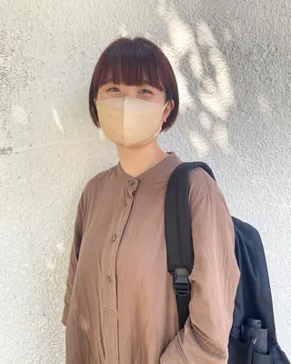 ショート 小日向 沙織のヘアスタイル