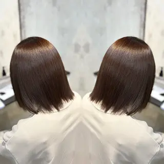 ミディアム ✨️縮毛矯正✨️ 髪質改善✨️カノンのヘアスタイル