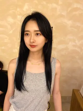 ロング カラー 【カット】 根本翔太のヘアスタイル