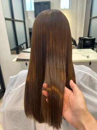 ロング カラー 髪質改善✨似合わせ カット✂️加藤真紀のヘアスタイル