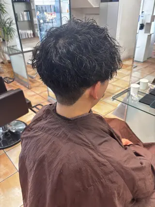 パーマ メンズ 坂本梨菜/似合う × なりたい、叶えます。のヘアスタイル