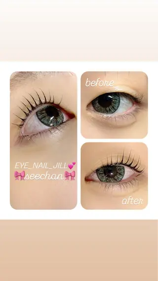 マツエク・マツパ JILL seechanのマツエク・マツパデザイン